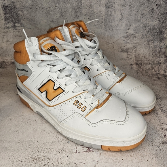 New Balance 650R Caryon High / Mens Size 10 / Colorway - White & Orange - Picture 3 of 10